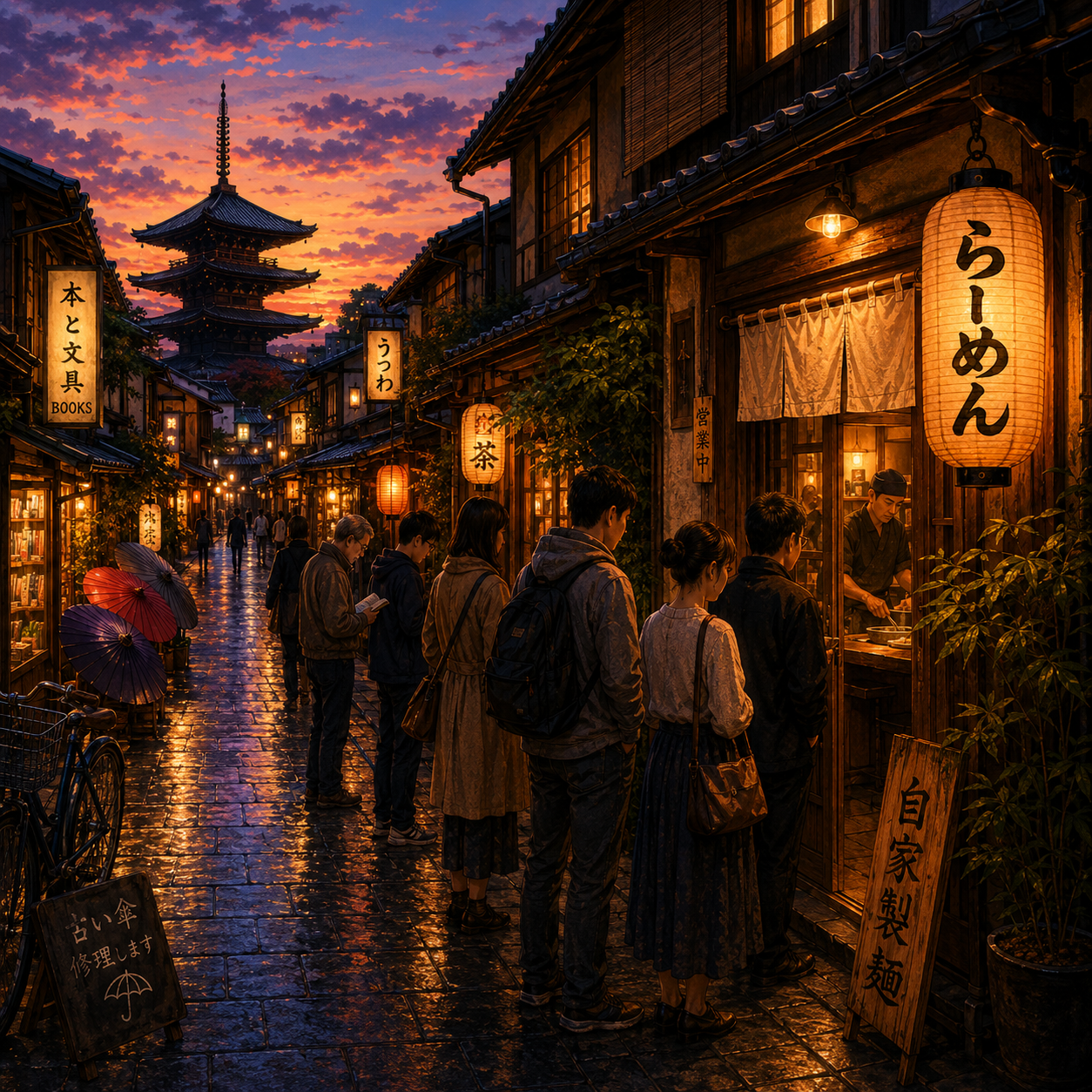 Cover art for Bajo las Luces de Kioto