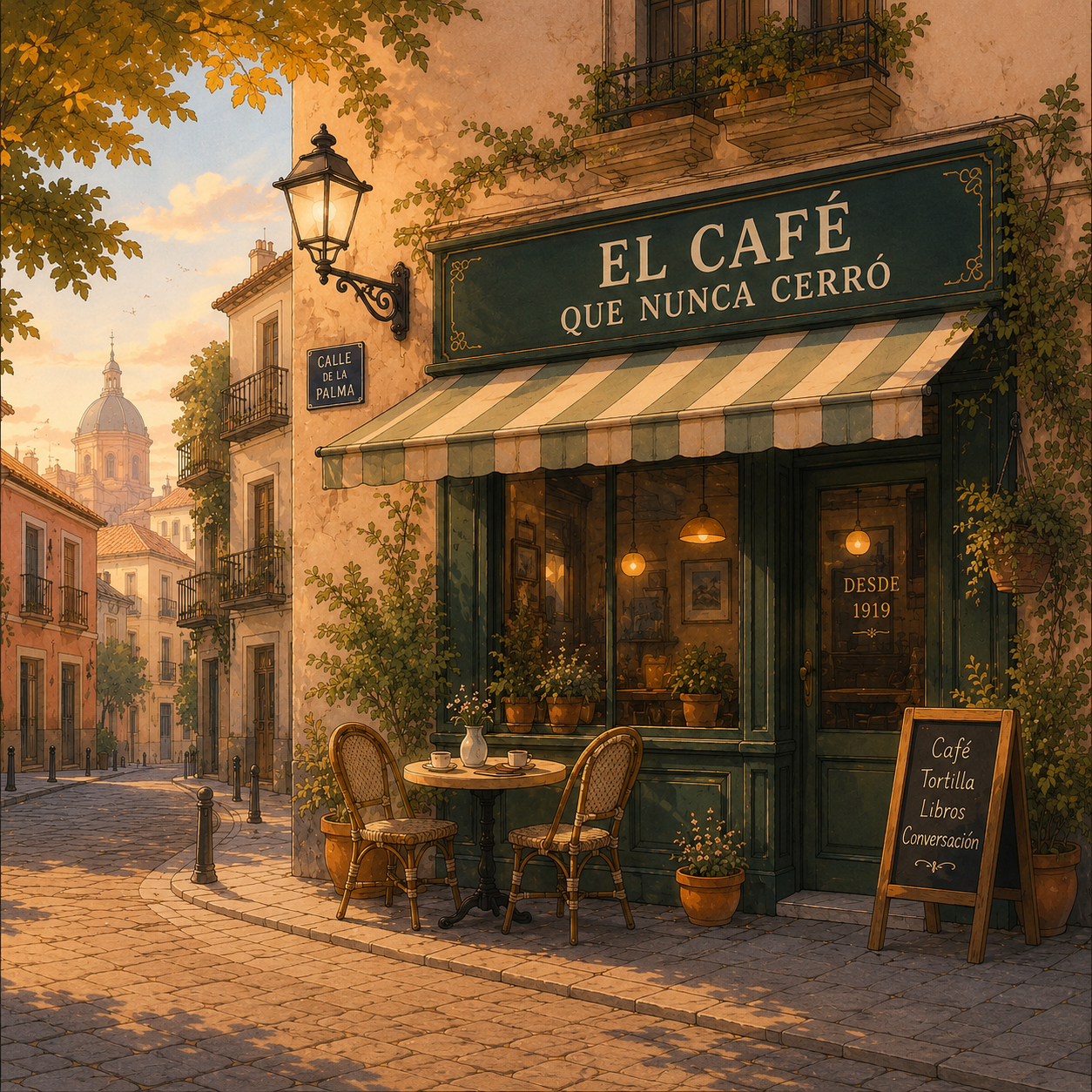 Cover art for El Café Que Nunca Cerró