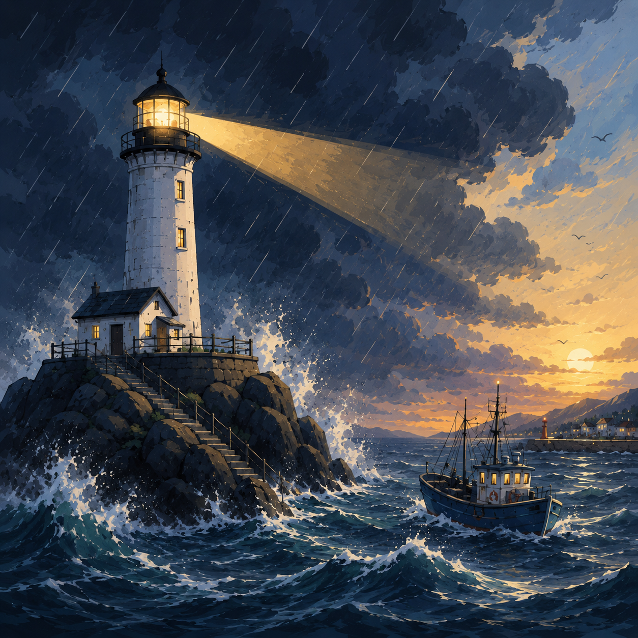Cover art for El Faro Blanco