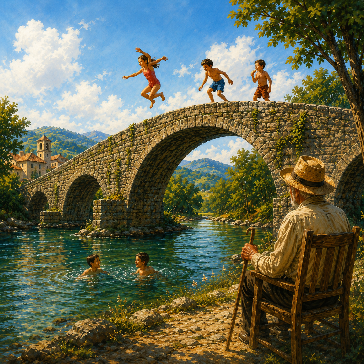 Cover art for El Puente de Piedra